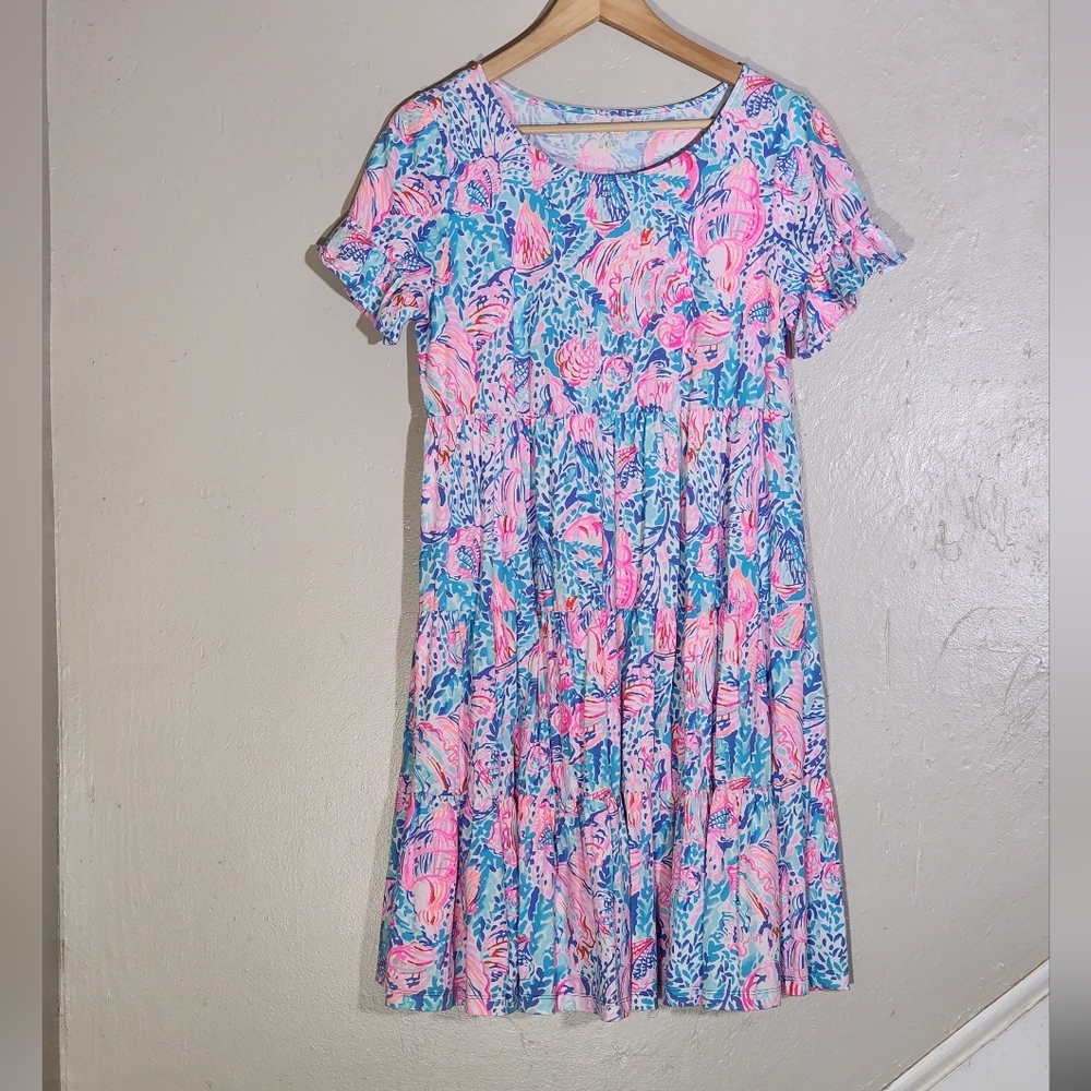 Lilly Pulitzer Pastel Floral Dress - Picture 2 of 5